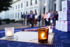 August 31, 2023: Sens. Kane and Kearney held their third annual Overdose Awareness Vigil in front of the Delaware County Courthouse in Media.