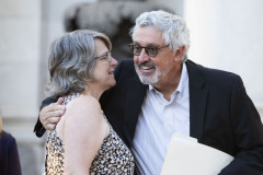 August 31, 2023: Sens. Kane and Kearney held their third annual Overdose Awareness Vigil in front of the Delaware County Courthouse in Media.