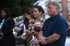 August 31, 2023: Sens. Kane and Kearney held their third annual Overdose Awareness Vigil in front of the Delaware County Courthouse in Media.