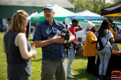 May 21, 2022: Senator Kearney partners with state Rep. Leanne Kruger for a Pet Expo. Local pet owners were invited to come out with their pets and enjoy a day of fun that included pets available for adoption, vendors, giveaways, treats, low-cost vaccines & microchips, and more.