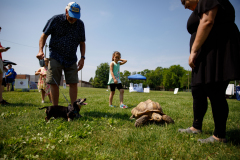 May 21, 2022: Senator Kearney partners with state Rep. Leanne Kruger for a Pet Expo. Local pet owners were invited to come out with their pets and enjoy a day of fun that included pets available for adoption, vendors, giveaways, treats, low-cost vaccines & microchips, and more.