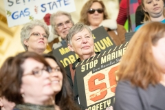 March 19, 2019: Senator Kearney participates in the Citizens’ Rally for Safety over Sunoco held in the Capitol Rotunda.