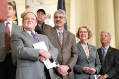 March 19, 2019: Senator Kearney participates in the Citizens’ Rally for Safety over Sunoco held in the Capitol Rotunda.