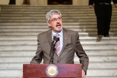March 19, 2019: Senator Kearney participates in the Citizens’ Rally for Safety over Sunoco held in the Capitol Rotunda.