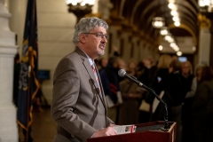 March 19, 2019: Senator Kearney participates in the Citizens’ Rally for Safety over Sunoco held in the Capitol Rotunda.
