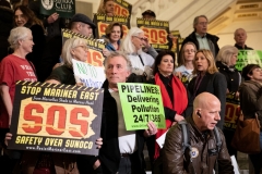 March 19, 2019: Senator Kearney participates in the Citizens’ Rally for Safety over Sunoco held in the Capitol Rotunda.