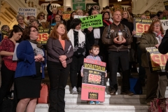 March 19, 2019: Senator Kearney participates in the Citizens’ Rally for Safety over Sunoco held in the Capitol Rotunda.