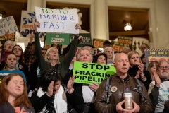 March 19, 2019: Senator Kearney participates in the Citizens’ Rally for Safety over Sunoco held in the Capitol Rotunda.