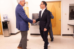 June 24, 2024: Sen. Kearney joined Gov. Josh Shapiro and Revenue Secretary Pat Browne for a news conference at Upper Darby’s Watkins Avenue Senior Center to discuss the expanded Property Tax and Rent Rebate Program which helps low-income seniors and disabled Pennsylvanians.