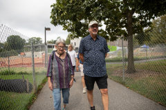 August 18, 2021: Senator Kearney is guest at Swarthmore Seniors 'Walk & Talk'