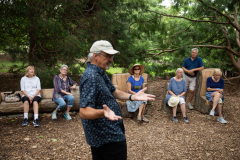 August 18, 2021: Senator Kearney is guest at Swarthmore Seniors 'Walk & Talk'