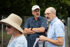 August 18, 2021: Senator Kearney is guest at Swarthmore Seniors 'Walk & Talk'