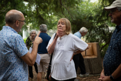 August 18, 2021: Senator Kearney is guest at Swarthmore Seniors 'Walk & Talk'