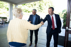 September 30, 2021: Senator Kearney and  Rep. Mike Zabel host Senior Expo.  Flu shots, information for services, and refreshments were available.