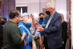September 30, 2021: Senator Kearney and  Rep. Mike Zabel host Senior Expo.  Flu shots, information for services, and refreshments were available.
