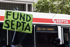 Philadelphia, PA − May 19, 2025 − State lawmakers from Philadelphia and the surrounding counties rallied today outside of SEPTA’s headquarters in Center City as the transit agency began a series of public hearings on its proposed 2025–2026 budget, including the severe service cuts and steep fare hikes it will be forced to implement without crucial state funding.