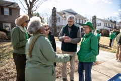 March 16, 2019: Senator Kearney celebrates St. Patrick's Day in Springfield, Pennsylvania.