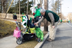 March 16, 2019: Senator Kearney celebrates St. Patrick's Day in Springfield, Pennsylvania.