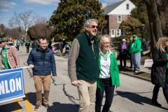 March 16, 2019: Senator Kearney celebrates St. Patrick's Day in Springfield, Pennsylvania.