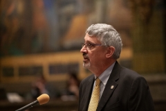 January 1, 2019: Senator Tim Kearney is sworn  into his 1st term in the Pennsylvania State Senate.