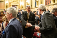 January 1, 2019: Senator Tim Kearney is sworn  into his 1st term in the Pennsylvania State Senate.