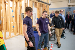 May 4, 2023: Senators Kane, Kearney and Lt Gov Davis tour Delaware County Tech High School