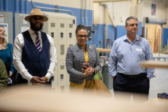 Delaware County May 4, 2023: Senators Kane, Kearney and Lt Gov Davis tour Delaware County Tech High SchoolTech High School