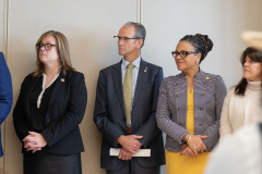 May 4, 2023: Senators Kane, Kearney and Lt Gov Davis tour Delaware County Tech High School