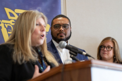 May 4, 2023: Senators Kane, Kearney and Lt Gov Davis tour Delaware County Tech High School