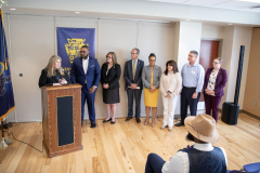 May 4, 2023: Senators Kane, Kearney and Lt Gov Davis tour Delaware County Tech High School