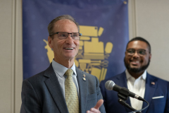 May 4, 2023: Senators Kane, Kearney and Lt Gov Davis tour Delaware County Tech High School