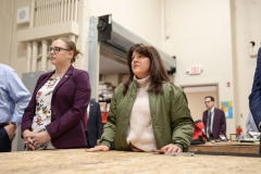 May 4, 2023: Senators Kane, Kearney and Lt Gov Davis tour Delaware County Tech High School