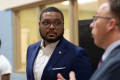 May 4, 2023: Senators Kane, Kearney and Lt Gov Davis tour Delaware County Tech High School