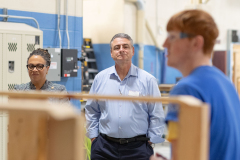 May 4, 2023: Senators Kane, Kearney and Lt Gov Davis tour Delaware County Tech High School