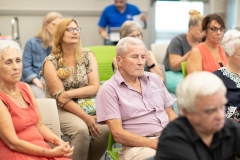 July 31, 2019: Senator Tim Kearney hosts a town hall discussion at the Ridley Township Library in Folsom. Senator Kearney provided an update on issues he has been working on in Harrisburg and in the district, and answered questions from constituents.