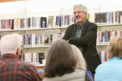 March 7, 2022:  Sen. Tim Kearney hosts a town hall at the Sellers Memorial Library in Upper Darby.