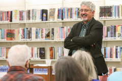 March 7, 2022:  Sen. Tim Kearney hosts a town hall at the Sellers Memorial Library in Upper Darby.