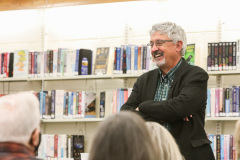 March 7, 2022:  Sen. Tim Kearney hosts a town hall at the Sellers Memorial Library in Upper Darby.
