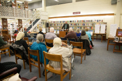 March 7, 2022:  Sen. Tim Kearney hosts a town hall at the Sellers Memorial Library in Upper Darby.