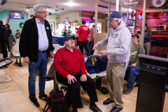 March 3, 2022: Senator Tim Kearney and Rep. Mike Zabel in partnership with Compeer of Suburban Philadelphia hosted a Veteran and Family Bowling Night.