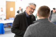 November 16, 2019:  Senator Tim Kearney honors veterans and their service to our country at a Veteran's Expo featuring vendors and experts in a wide variety of veteran's services.