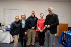 November 16, 2019:  Senator Tim Kearney honors veterans and their service to our country at a Veteran's Expo featuring vendors and experts in a wide variety of veteran's services.