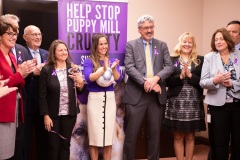 October 22, 2019: Supporters of Victoria’s Law, a bill to end the puppy mill industry in Pennsylvania, were joined in the Capitol today by three-time Olympic gold medalist Heather Mitts, a defender for the U.S. Women’s National Team and an animal advocate.  Mitts, a native of Ohio, now lives in Delawary County.