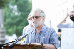 August 26, 2021: Senators Kearney and Cappelletti  held a rally in front of the Delaware County Courthouse in Media with We the People and  For Our Future to call for release of idled American Rescue Plan Funds to help the vulnerable and rebuild the economy.