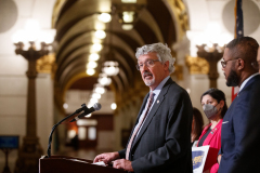 March 30, 2022:  Senator Kearney joins the We the People Campaign in calling for the majority in Harrisburg to use American Rescue Plan (ARP) funding to support PA families.