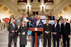April 4, 2022: April 2022 marks the official 21st anniversary of Sexual Assault Awareness Month.  I proudly stood with Gov. Tom Wolf, Attorney General Josh Shapiro, state Rep. Mark Rozzi, Marci Hamilton, Founder and CEO of CHILD USA, and all abuse survivors to advocate for the Senate to pass House Bill 951.