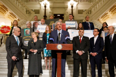 April 4, 2022: April 2022 marks the official 21st anniversary of Sexual Assault Awareness Month.  I proudly stood with Gov. Tom Wolf, Attorney General Josh Shapiro, state Rep. Mark Rozzi, Marci Hamilton, Founder and CEO of CHILD USA, and all abuse survivors to advocate for the Senate to pass House Bill 951.