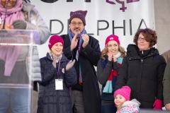 January 19, 2019:  Senator Tim Kearney joins thousands at the 3rd Annual Women's March in Philadelphia.