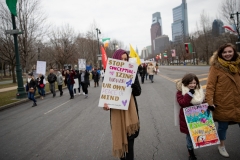 January 19, 2019:  Senator Tim Kearney joins thousands at the 3rd Annual Women's March in Philadelphia.
