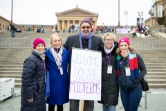 January 19, 2019:  Senator Tim Kearney joins thousands at the 3rd Annual Women's March in Philadelphia.
